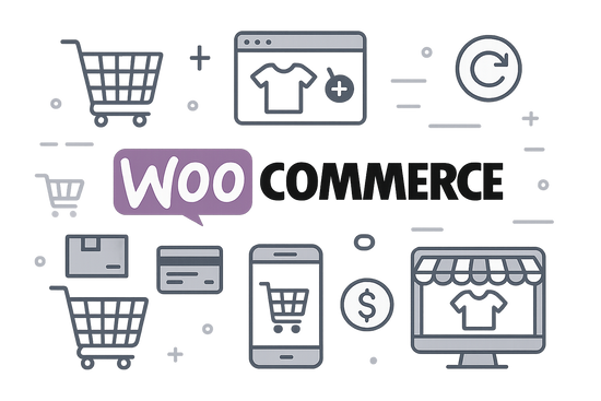make me a photo that represents the woo commerce